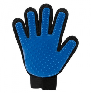 kattenhaar-handschoen-blauw