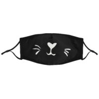 Mondkapje met Kattensnoet reusable zwart 1