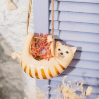 Hangend katten plantenpotje