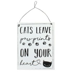 cat-quote-Cats-leave-paw-prints-on-your-heart-sign