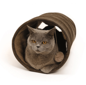 Katten-speel-tunnel-herringbone