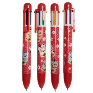 Maneki-Neko-6-kleuren-pen